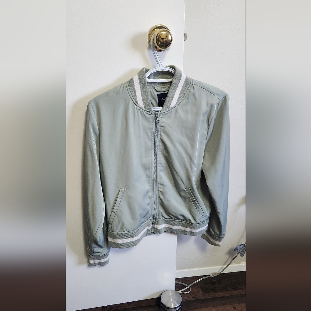 Gap Mint Green Bomber Jacket
